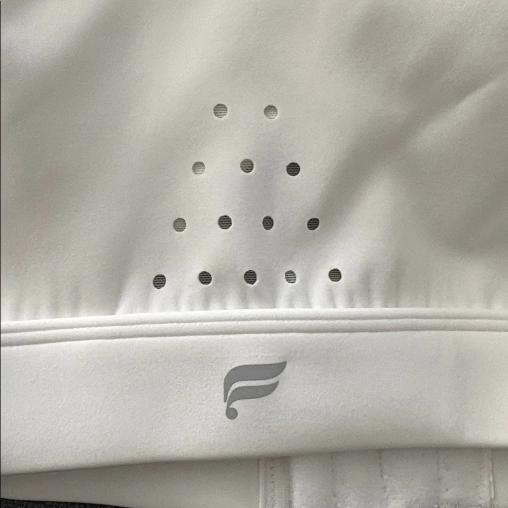 Fabletics White High Impact Sports Bra Size Medium - Picture 4 of 4